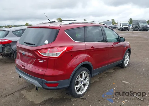 2013 Ford Escape Titanium from USA, damaged, VIN 1FMCU9J99DUA99592